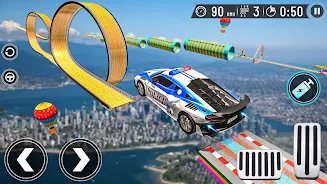 Car Games: Stunts Car Racing Capture d'écran 2