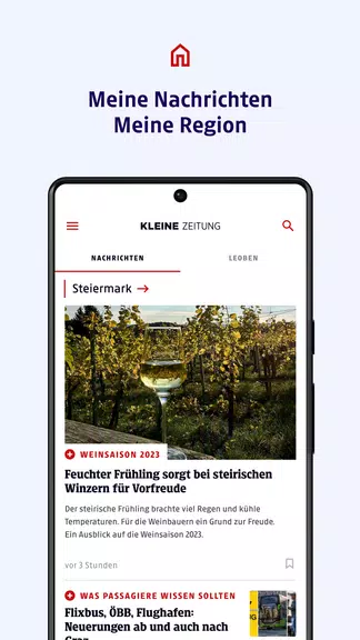 Kleine Zeitung Capture d'écran 0
