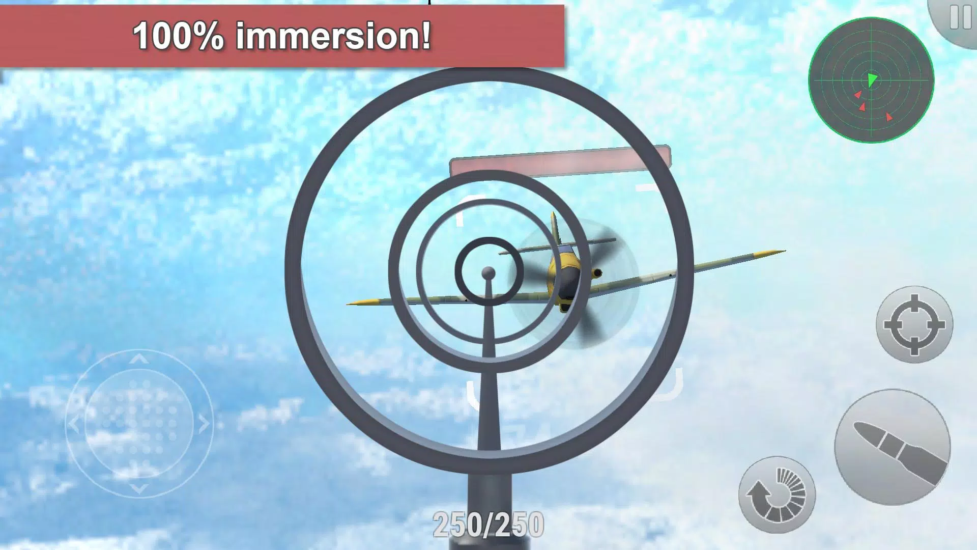 Schermata Air Defender: Bomber Simulator 3