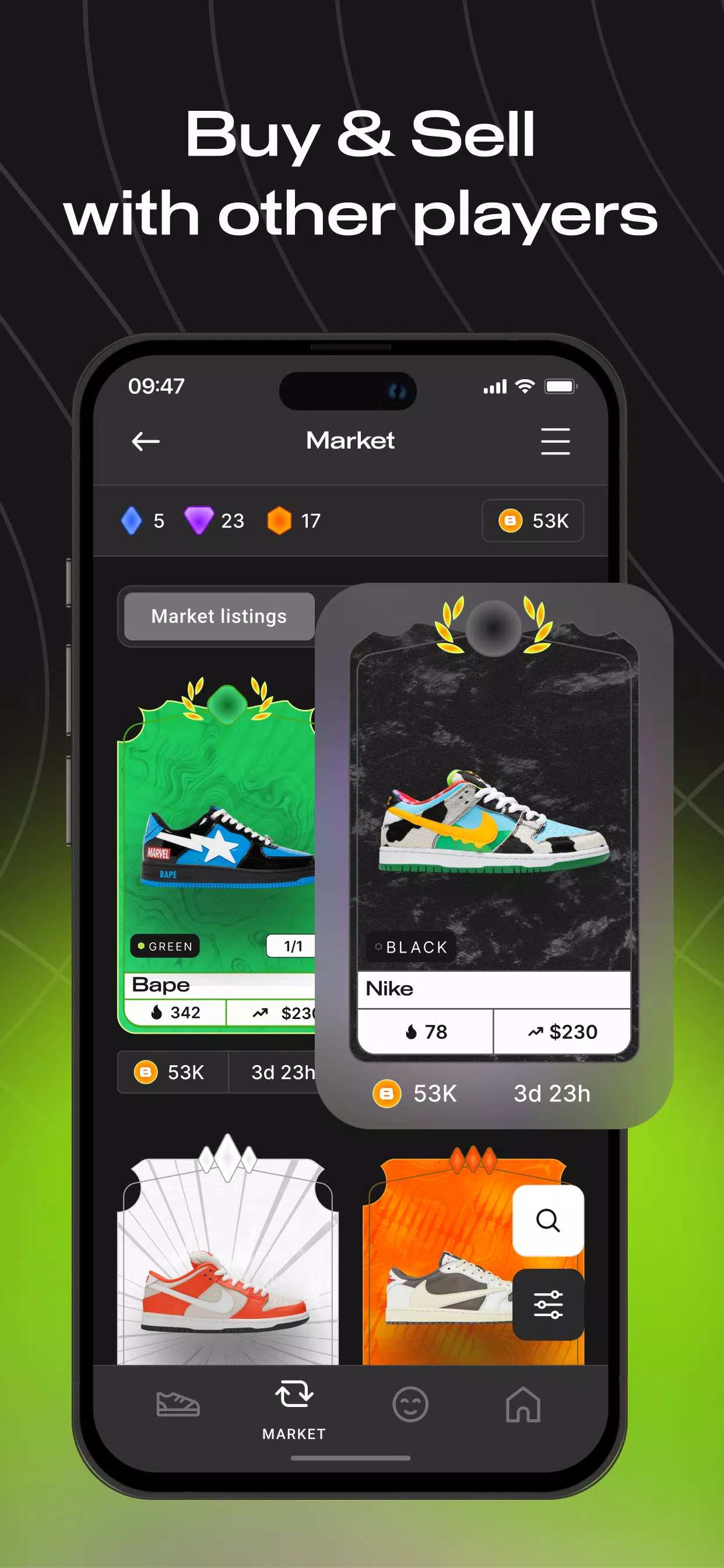 Boxed Up: Sneaker Card Game Captura de tela 2