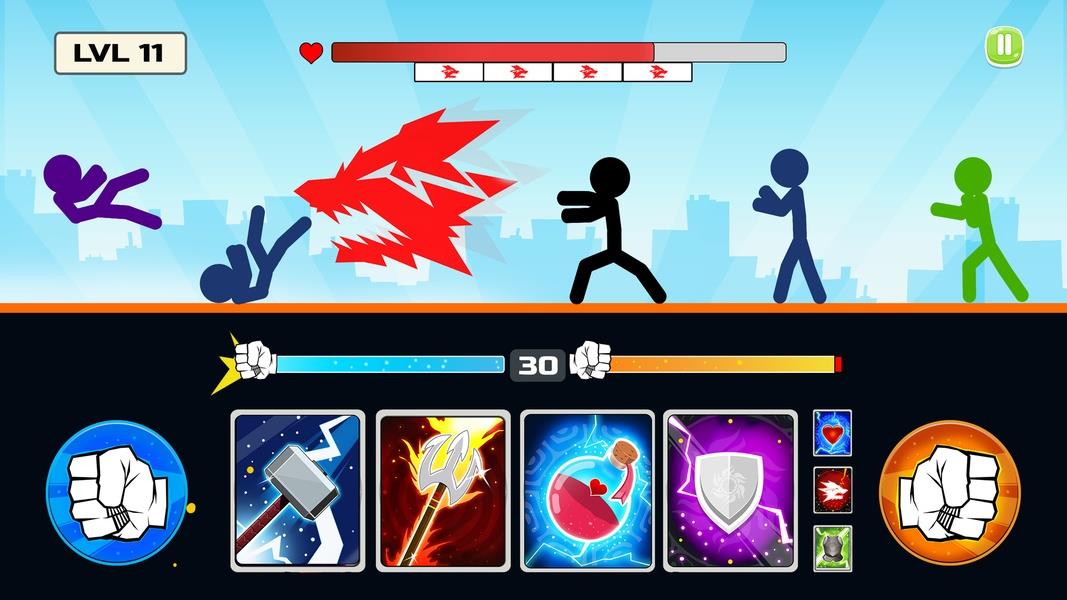 Stickman Fighter Mega Brawl应用截图第1张