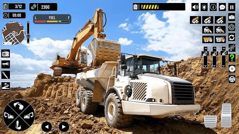 Construction Game: Truck Games Скриншот 1