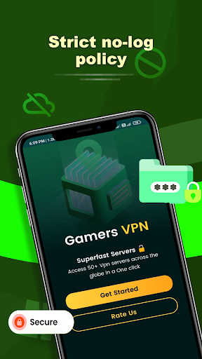 Gamers VPN: Low Ping Gaming Screenshot 1