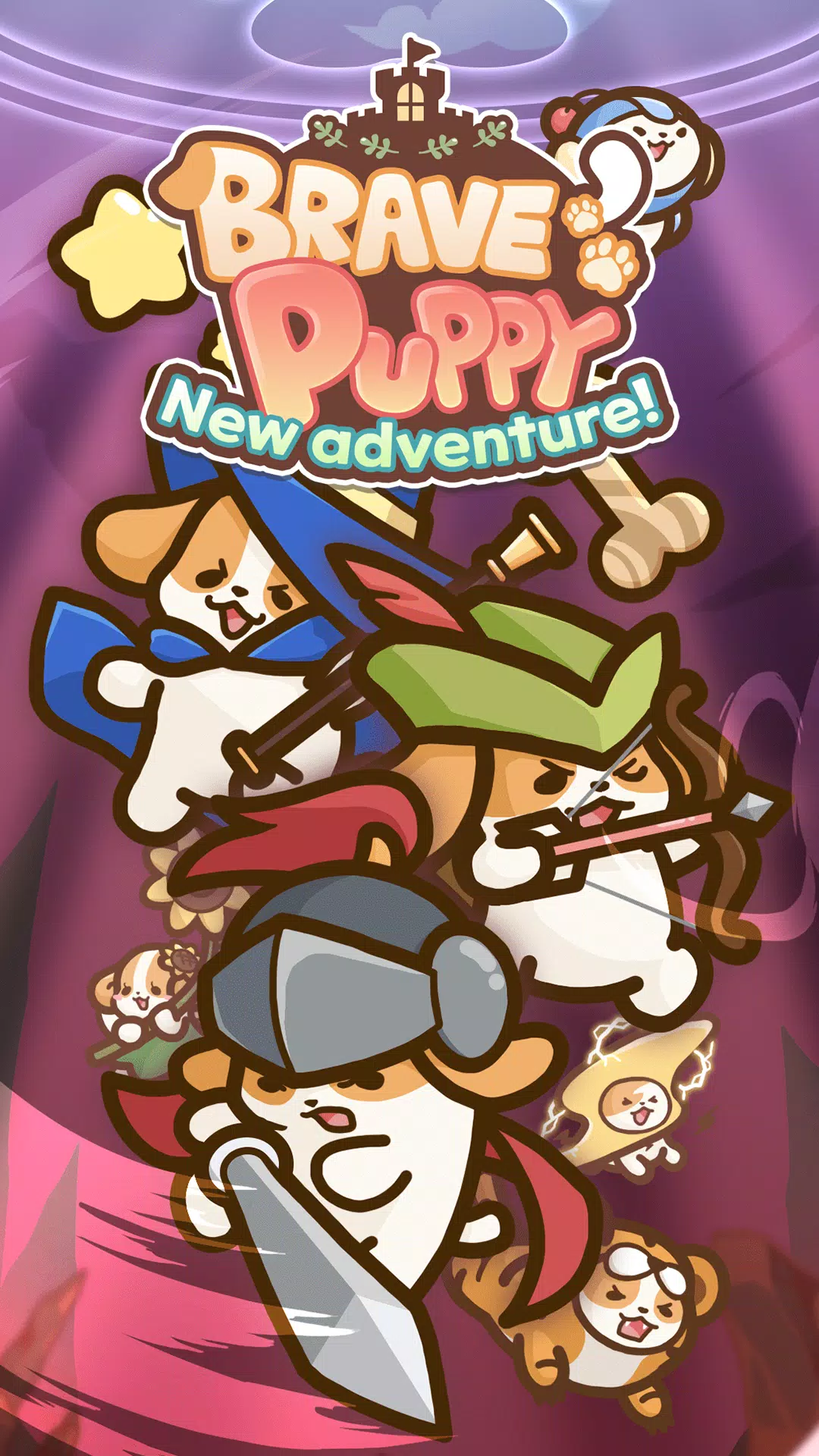 Schermata Bravepuppy Idle Adventure 0