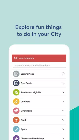 Schermata Events High - Meet Your City! 3