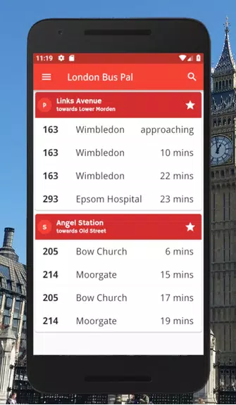 London Bus Pal: Live arrivals Tangkapan skrin 2