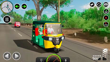 US Tuk Tuk Auto Rickshaw Games Captura de pantalla 3