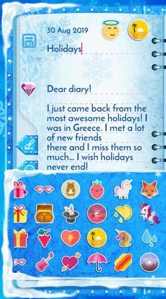 Winter Princess Diary ဖန်သားပြင်ဓာတ်ပုံ 3