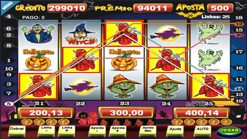 Halloween Caça Niquel Slot Скриншот 3