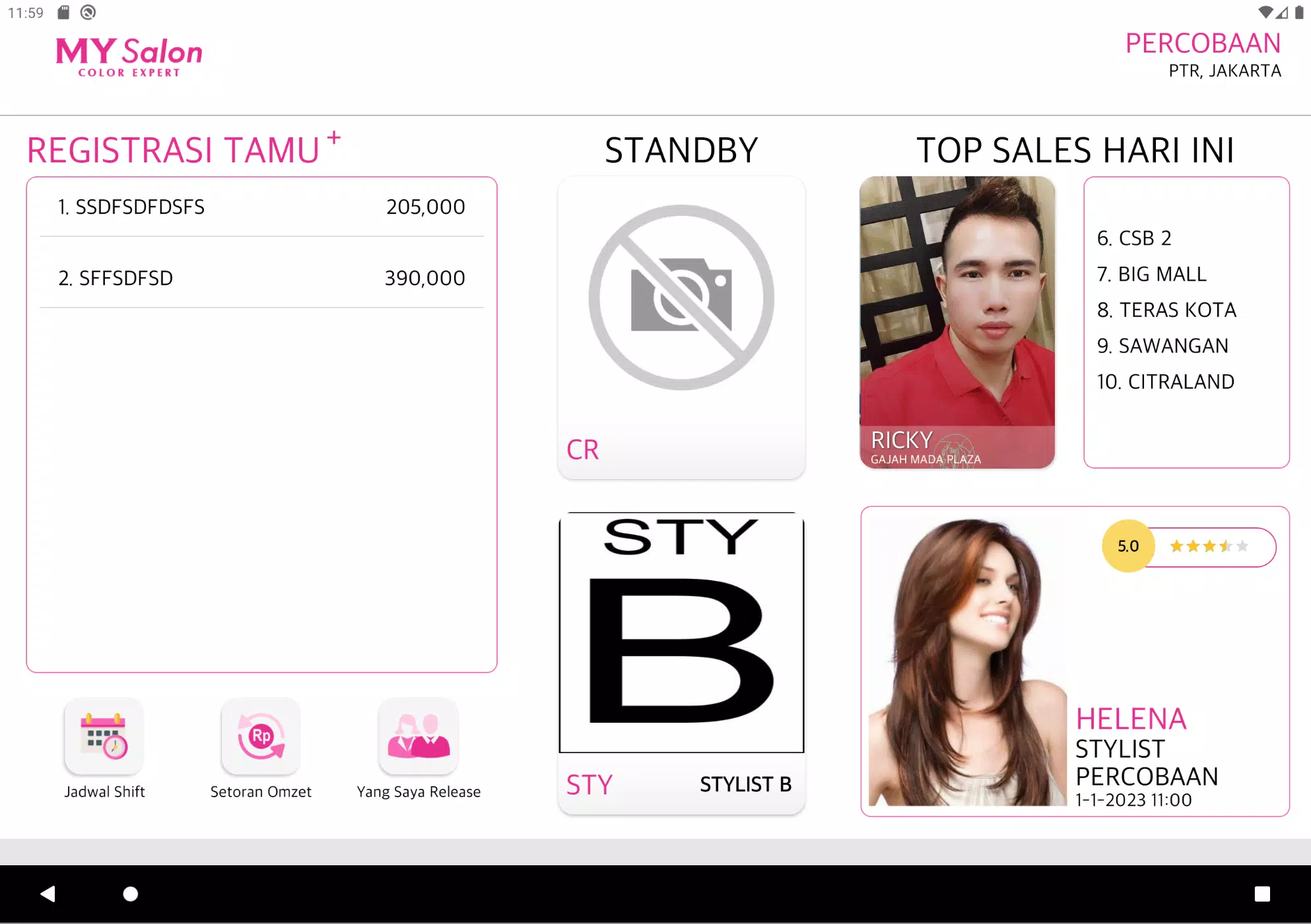 My Salon Cabang Screenshot 3