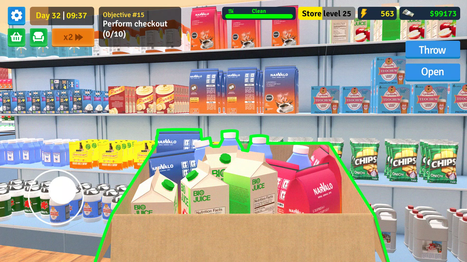 Supermarket Simulator Store Schermafbeelding 0