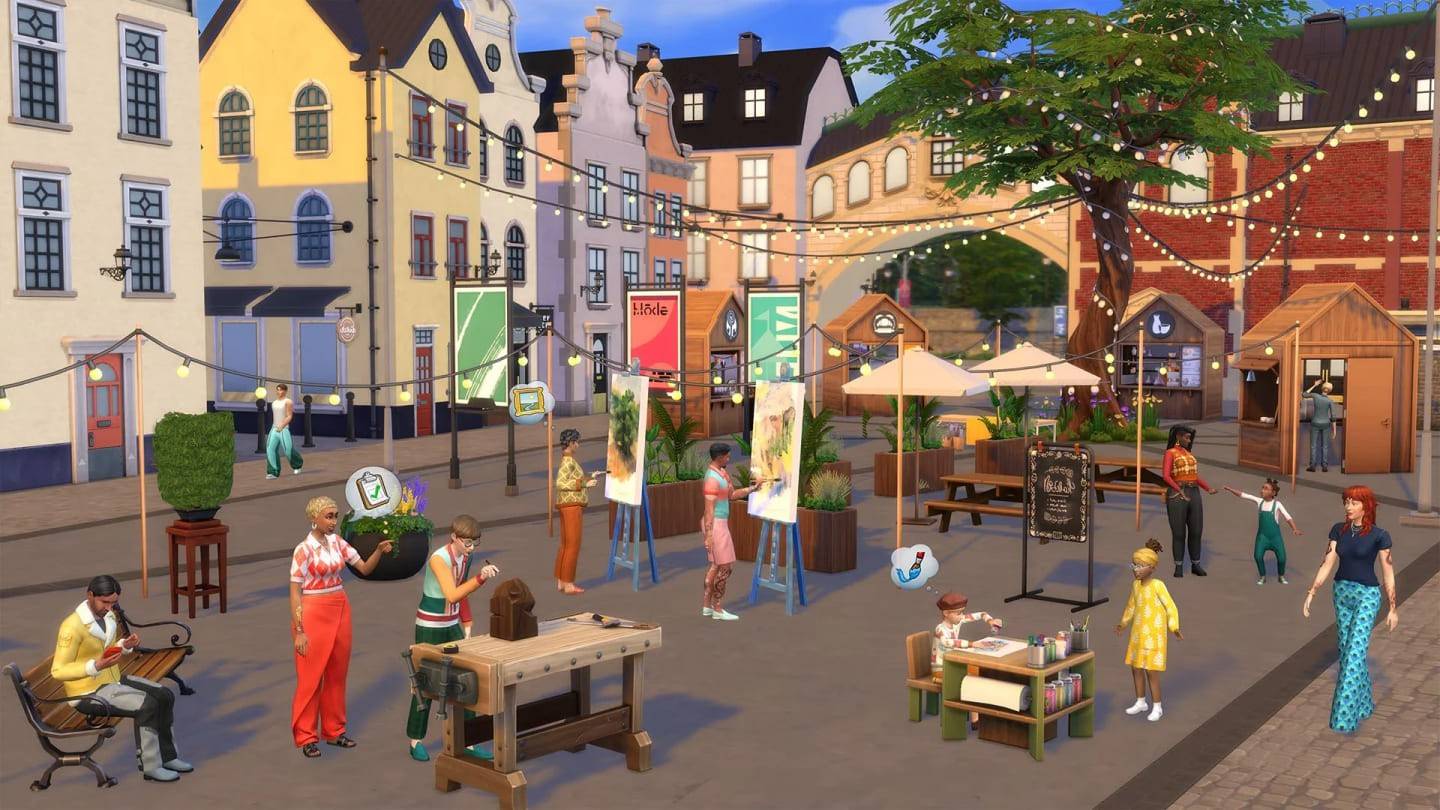 EA เปิดตัว The Sims 4: ธุรกิจและงานอดิเรกเกมเพลย์