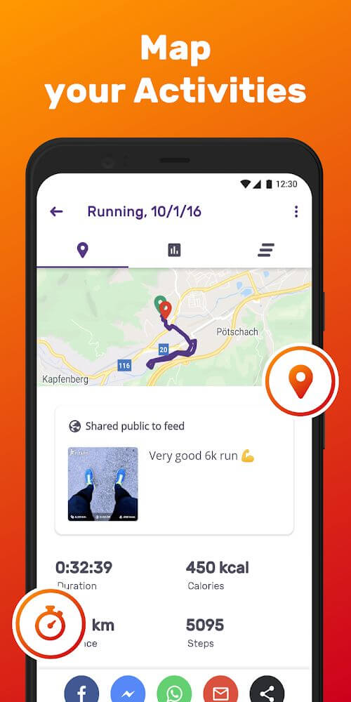 Running Tracker App - FITAPP Screenshot 3