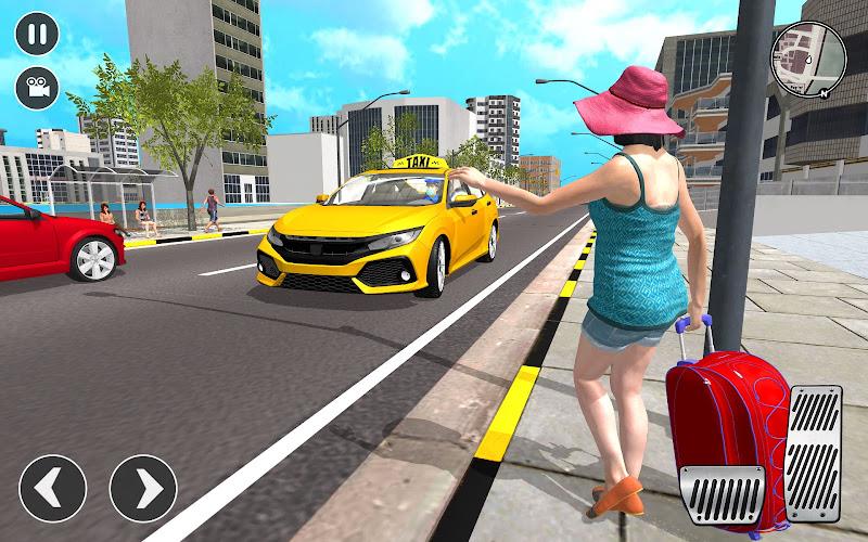 Open World Taxi Sim 2023 ဖန်သားပြင်ဓာတ်ပုံ 1