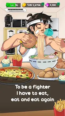 Food Fighter Clicker Games Screenshot 0