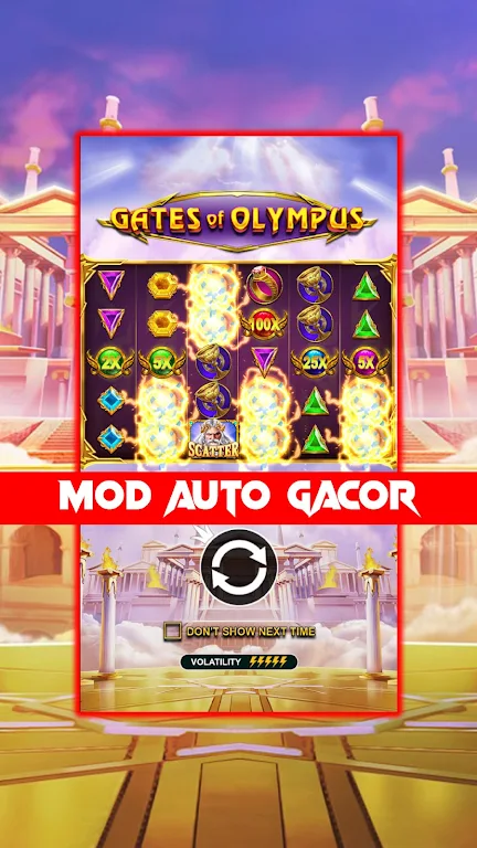 MOD Slot Zeus Auto Gacor Captura de pantalla 0