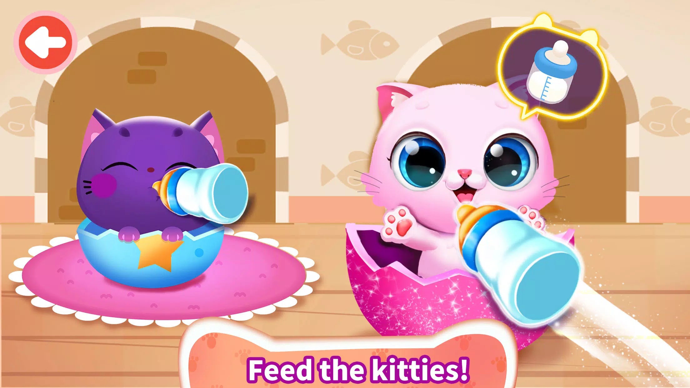 Little Panda: Baby Cat Daycare Ảnh chụp màn hình 2