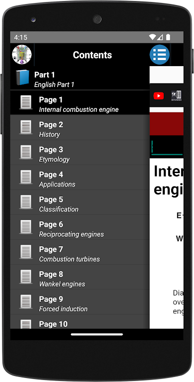 Internal combustion engine Captura de tela 0