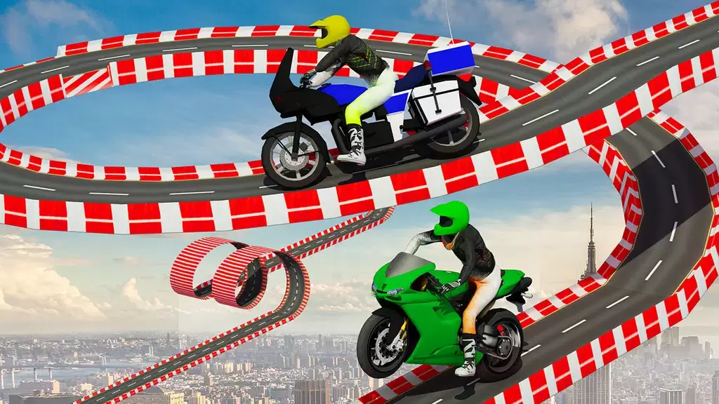 Stunt Bike Race Moto Drive 3D Tangkapan skrin 0