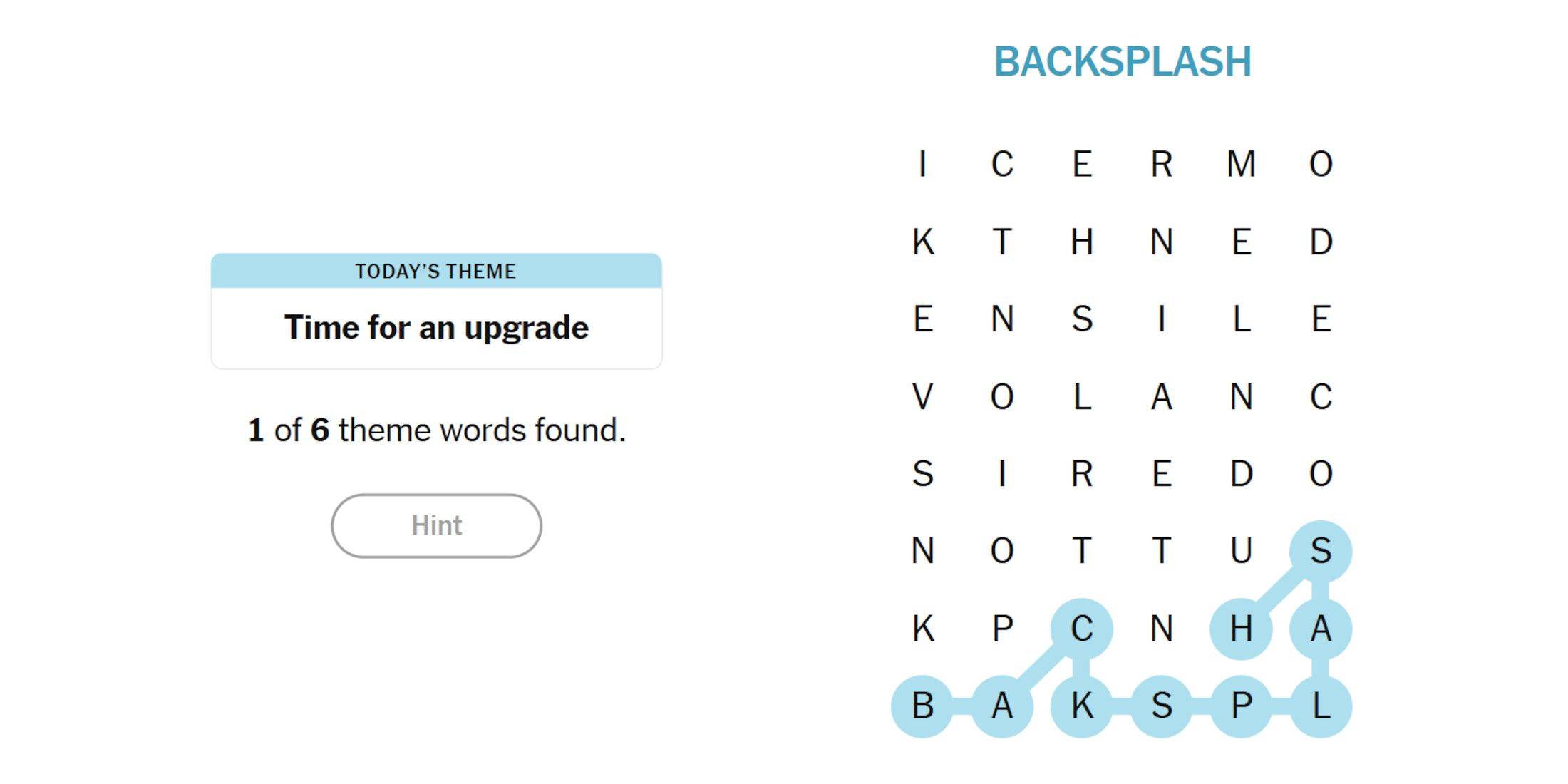 Word 1 Solution