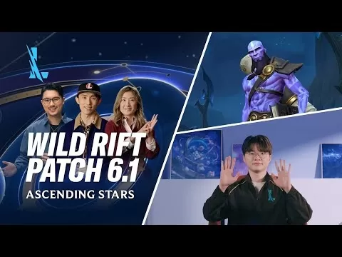 LOL: Wild Rift Patch 6.1: Star ascendenti