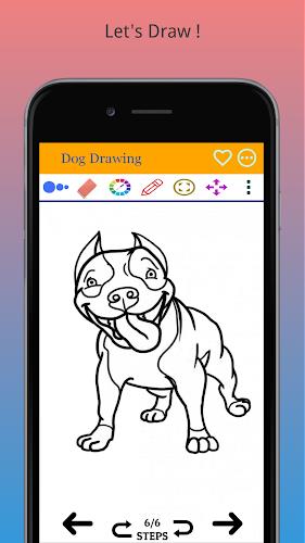 How to Draw Dog Step by Step Скриншот 3