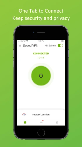 Kiwi VPN Proxy: Safer & Faster Captura de pantalla 0