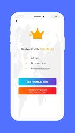 RedWolf VPN-Safe and Fast VPN Captura de pantalla 3