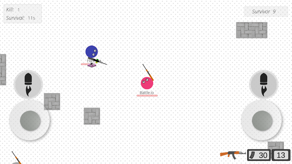 Battle.io for Gats.io स्क्रीनशॉट 1