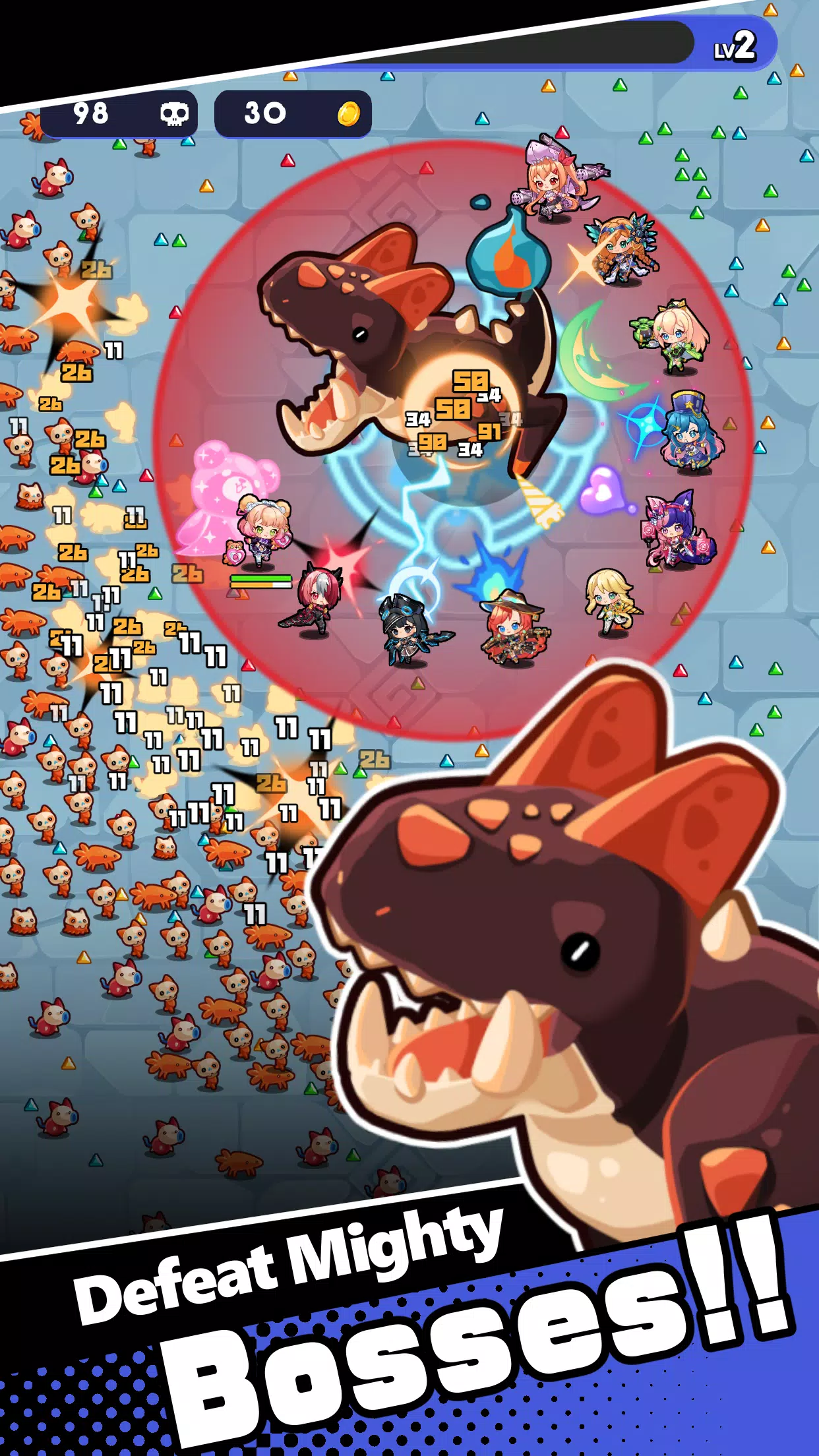 Hero io : RPG Survivor應用截圖第2張