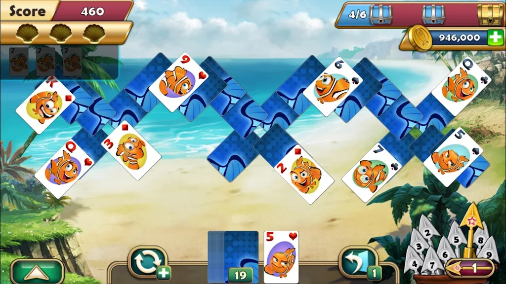 Schermata Seagirt Solitaire 2