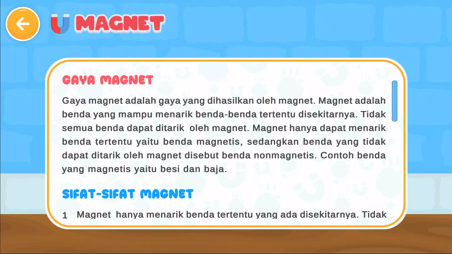 Magnet dan Gravitasi Simulasi Captura de pantalla 2