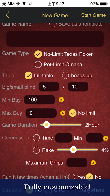 Home Game Poker Screenshot 2