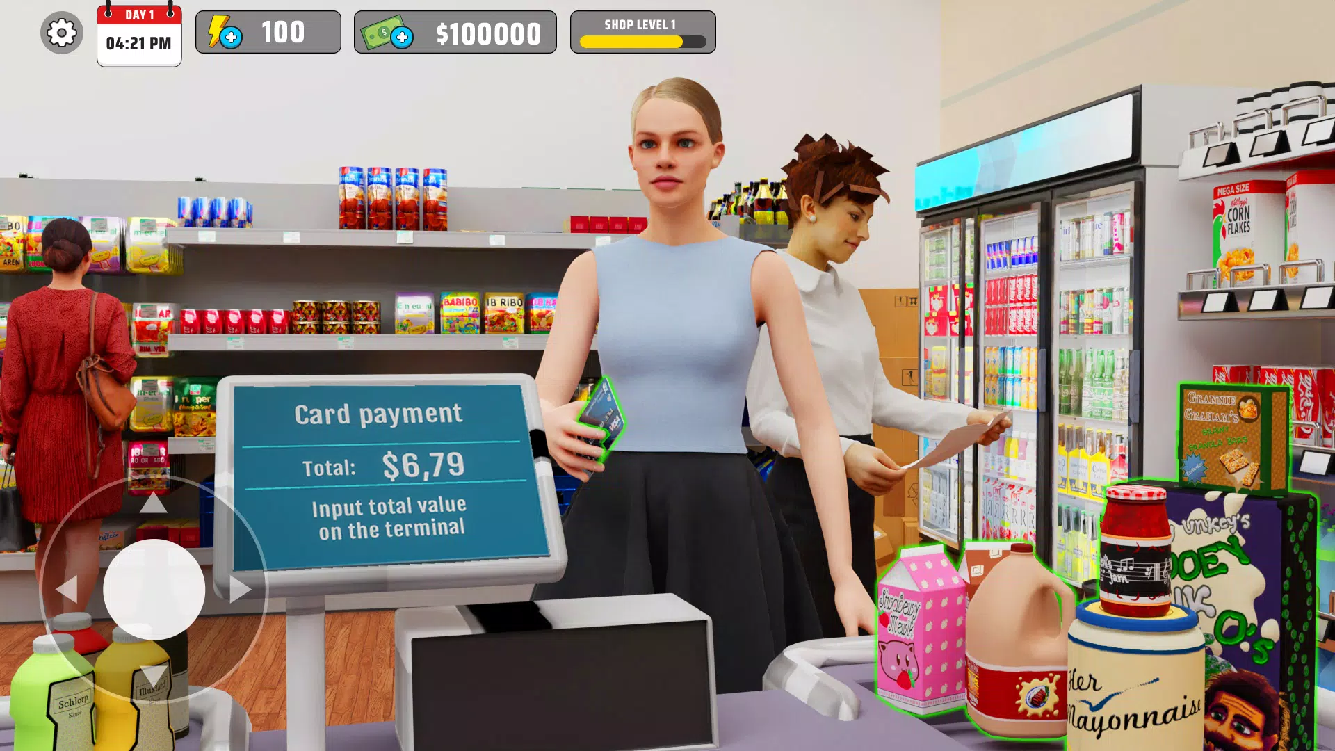 Supermarket Simulator City 3D Captura de tela 2