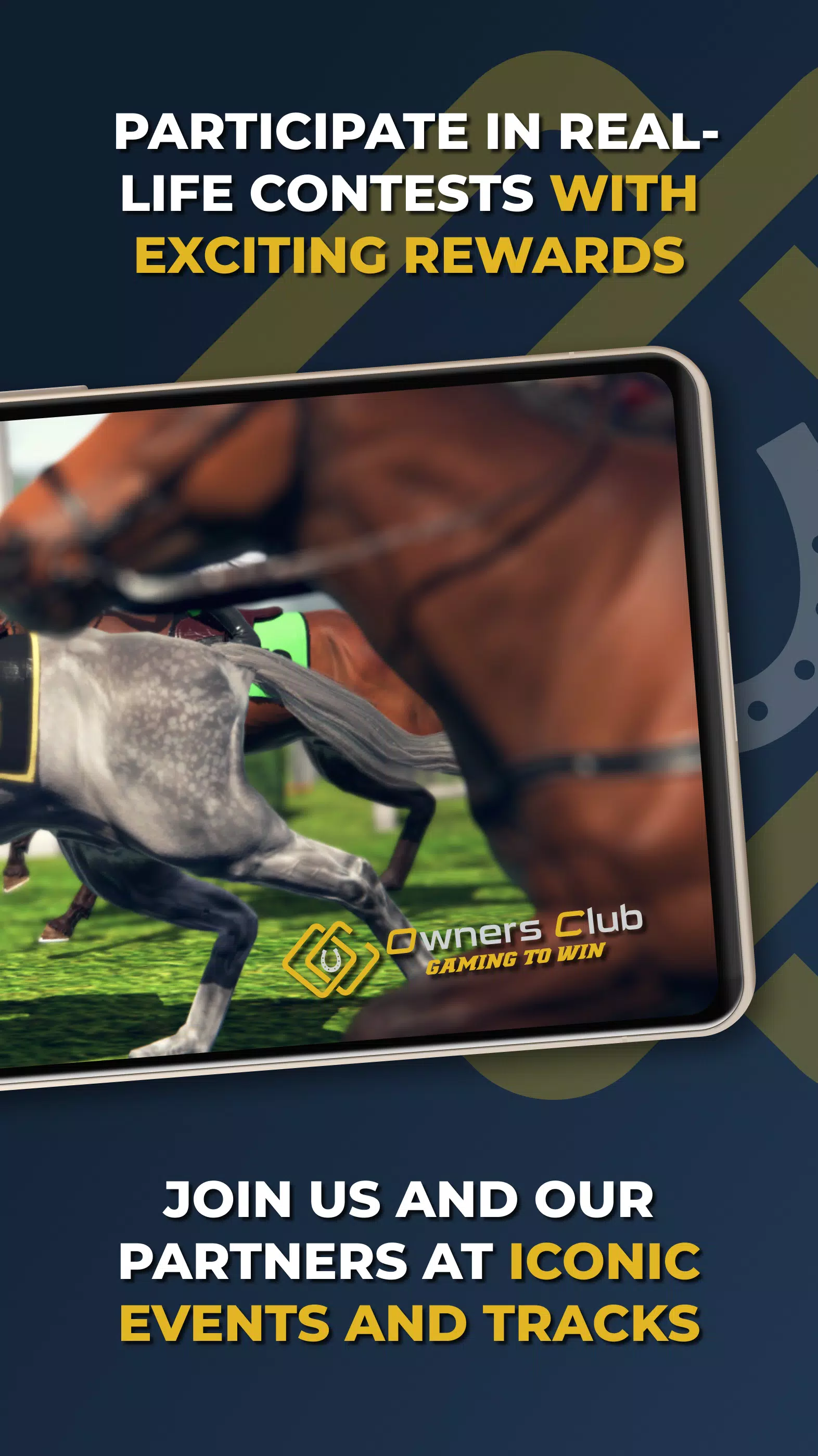 Owners Club - AI Horse Racing Captura de tela 3