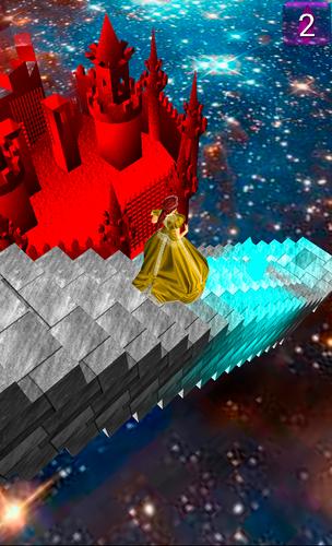 Schermata Cinderella 3D. Road to Castle. 3