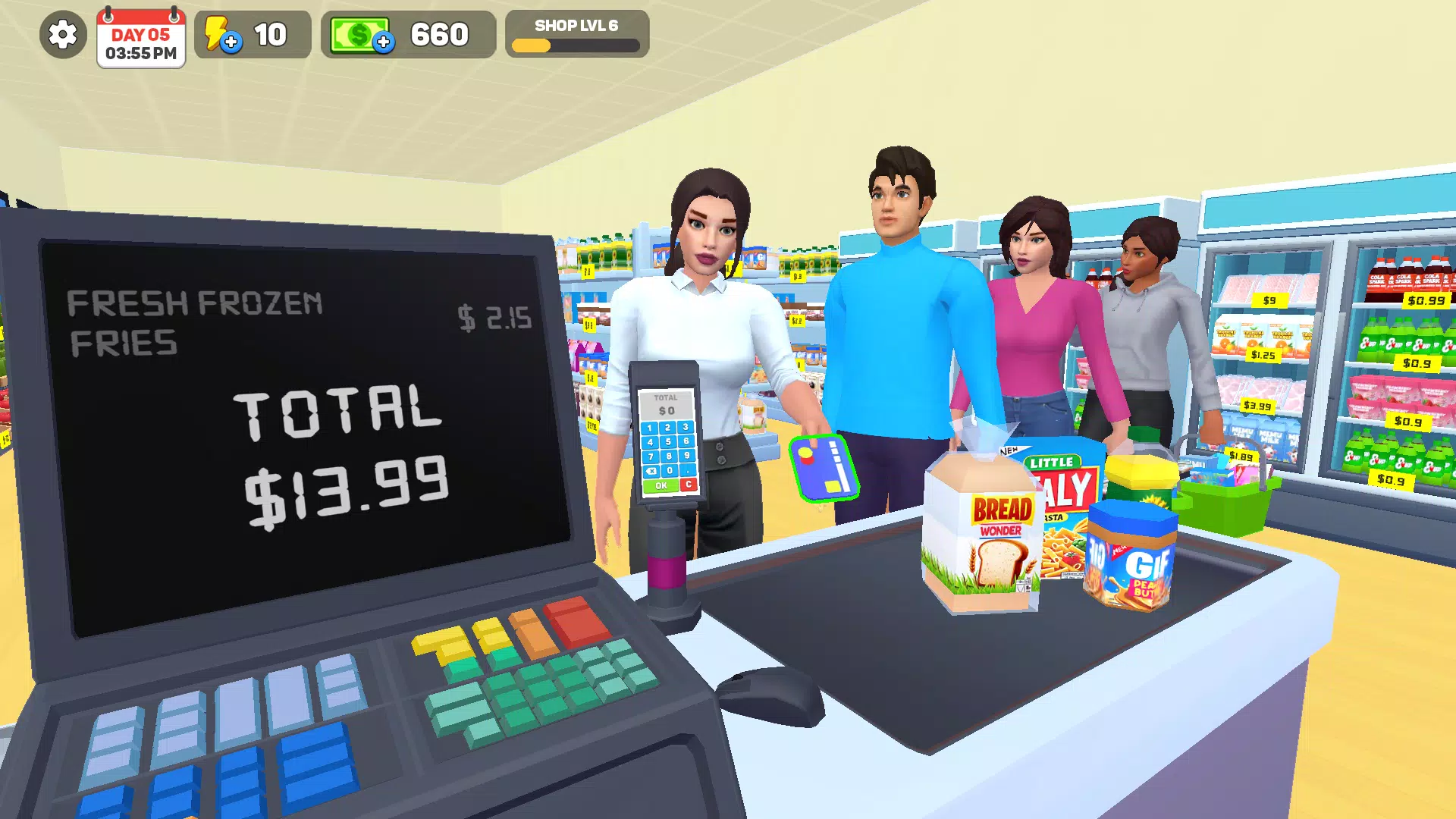 My Supermarket Simulator 3D स्क्रीनशॉट 1