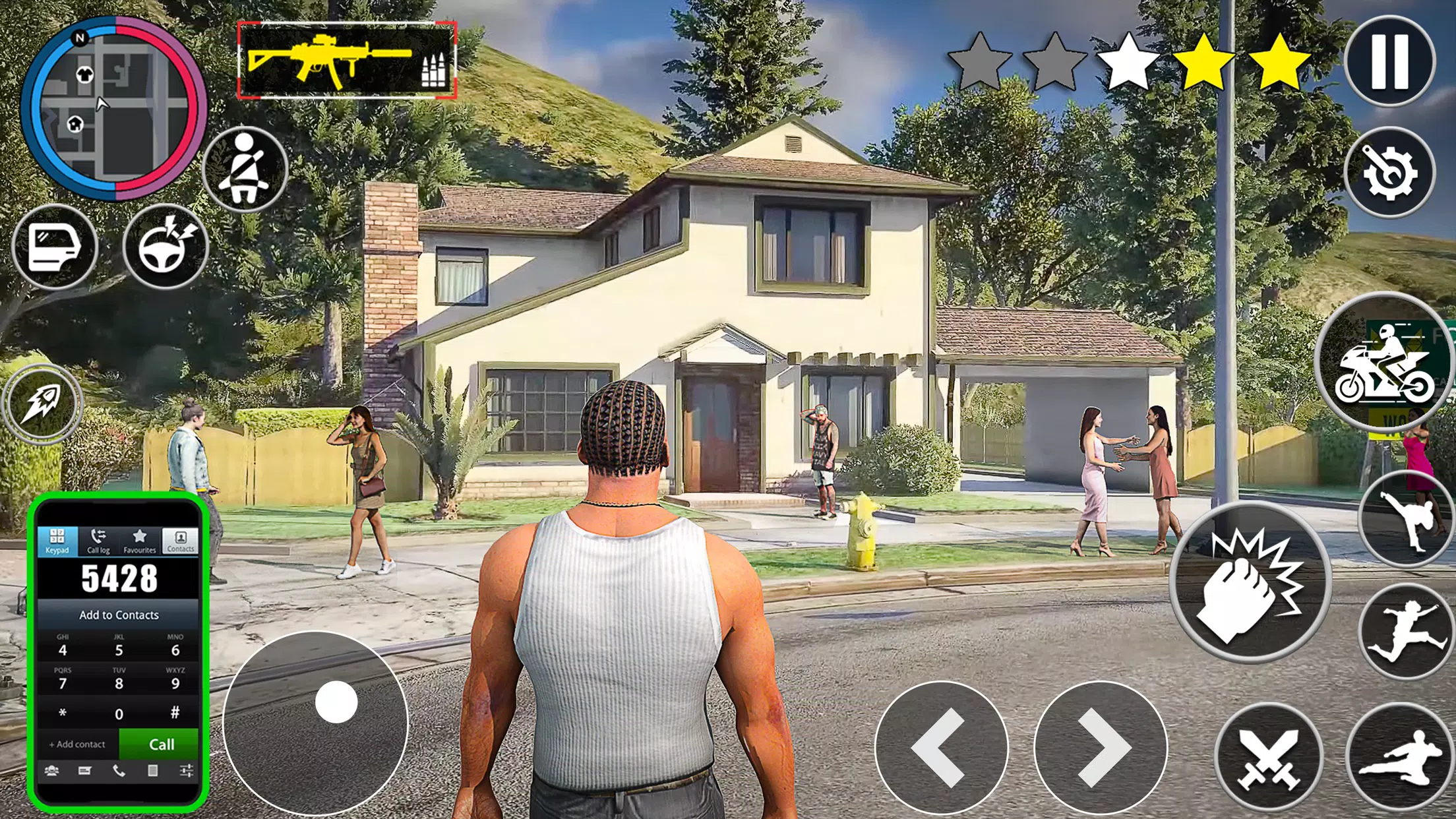 Rope Gangster Crime Mafia City Captura de pantalla 1
