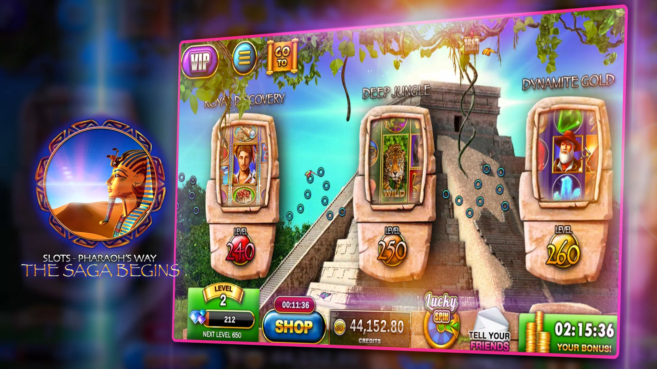 Slots - Pharaoh’s Way Casino スクリーンショット 0