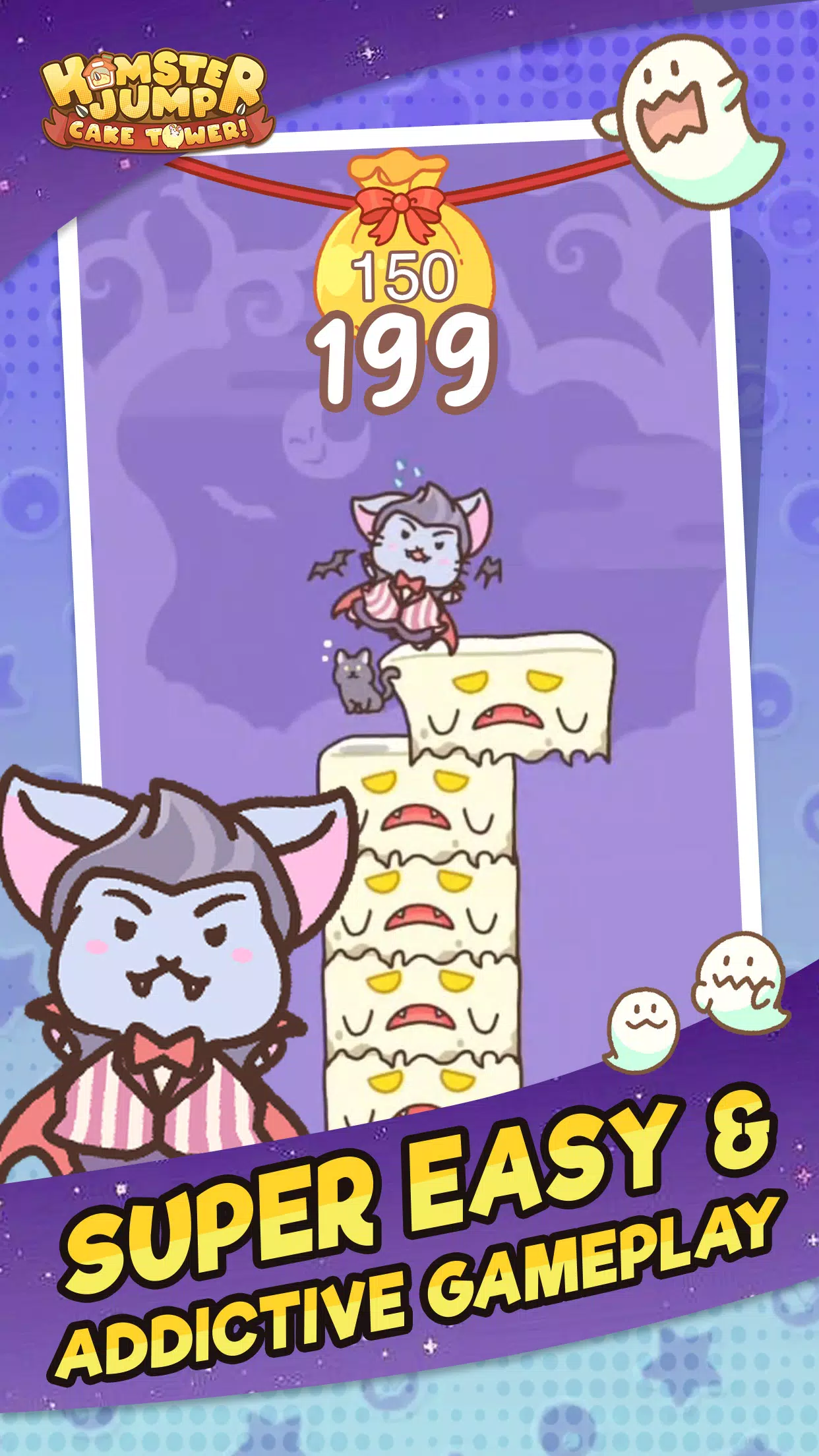 Hamster Jump: Cake Tower! ဖန်သားပြင်ဓာတ်ပုံ 3