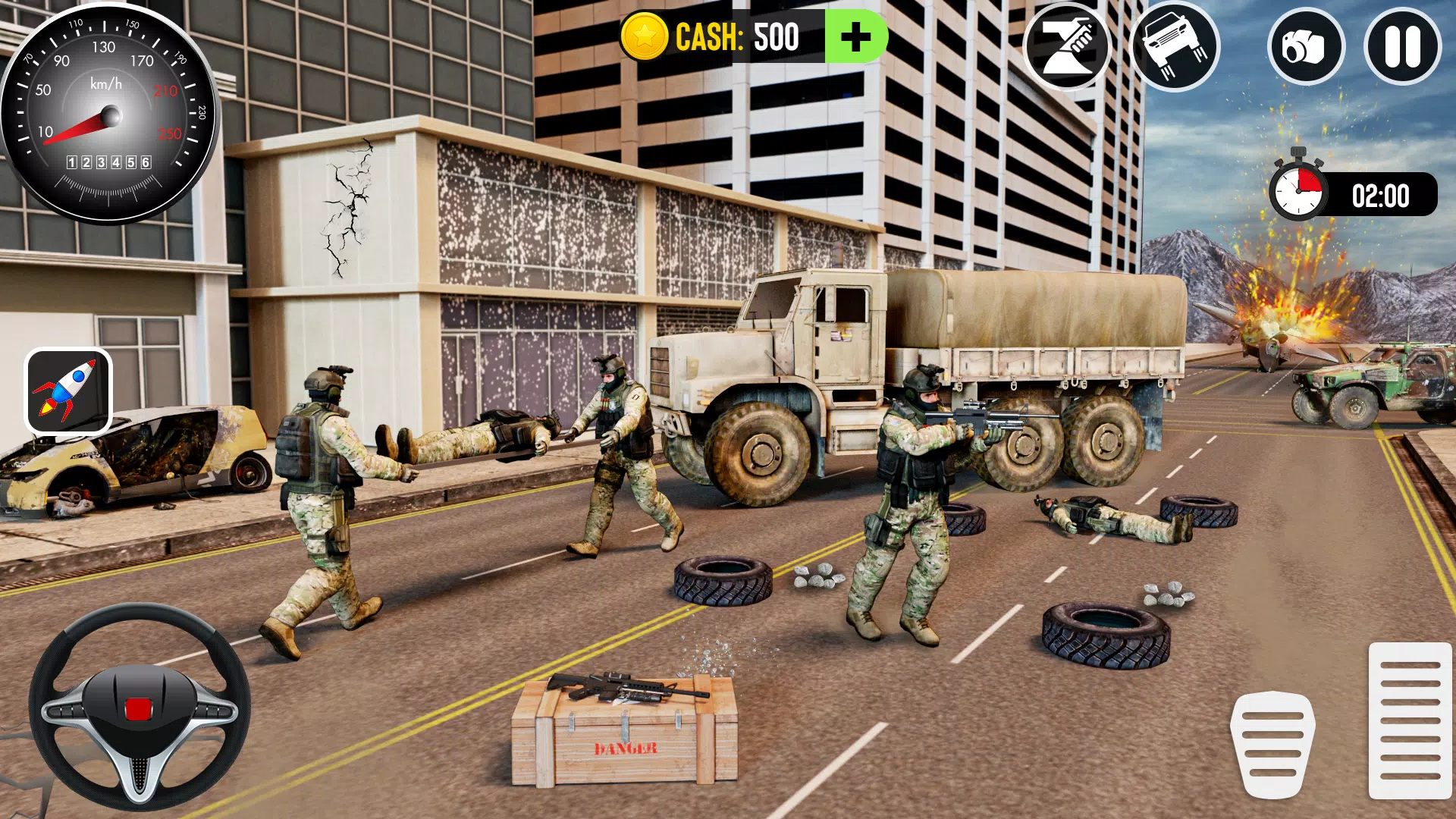 Army Car Games Truck Driving Captura de tela 0