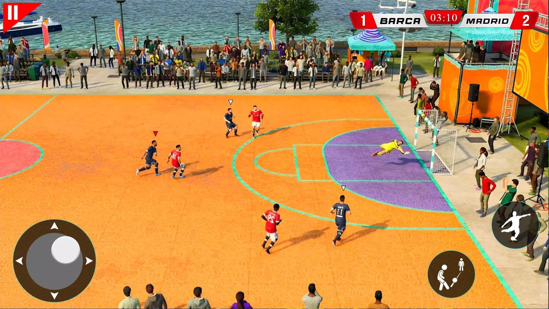 Street Soccer: Futsal Games Zrzut ekranu 1