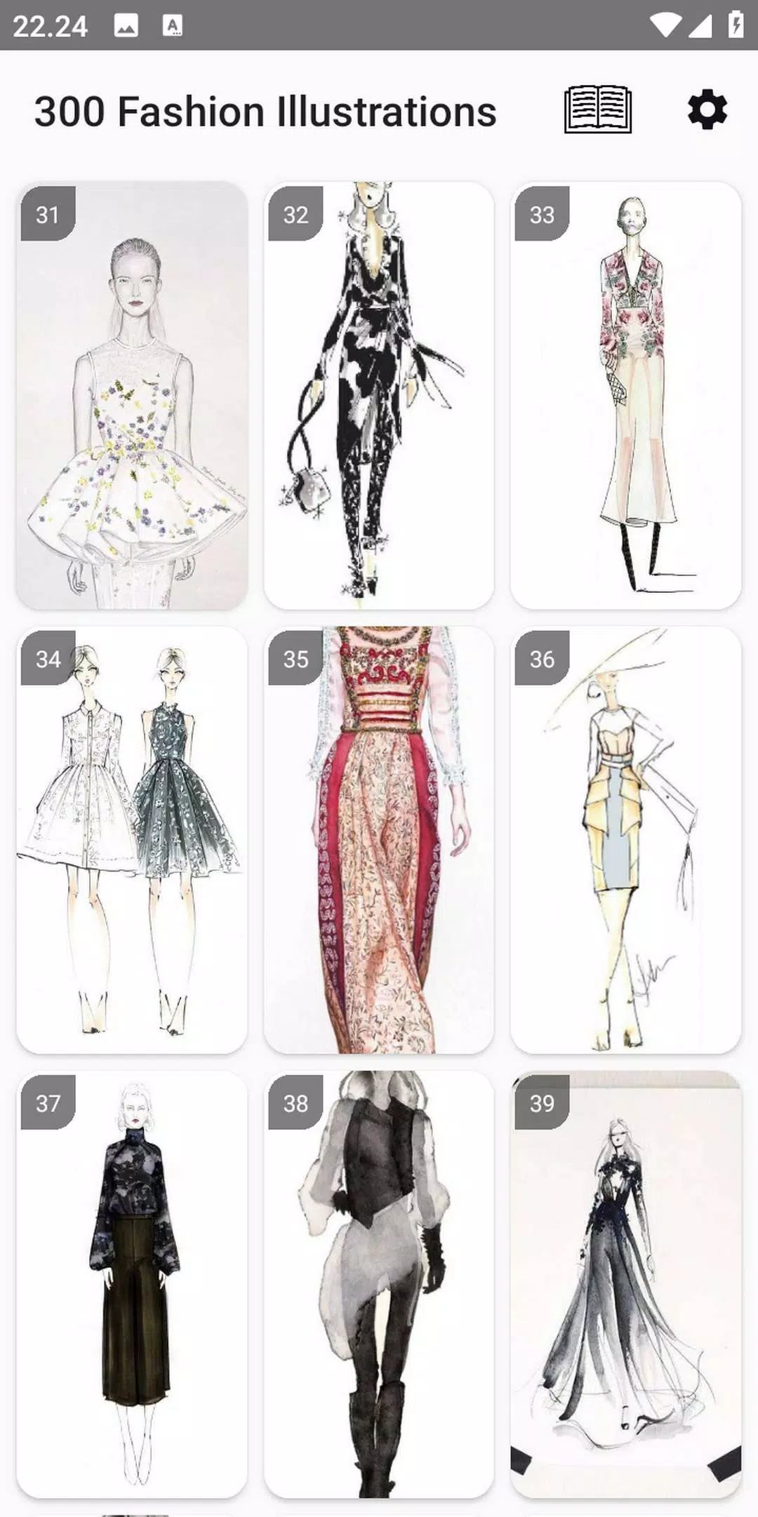 300 Fashion Illustrations Schermafbeelding 1