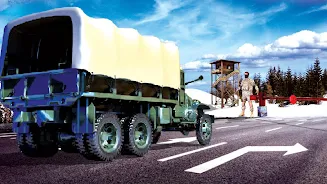 Indian army truck Game 2021 स्क्रीनशॉट 0