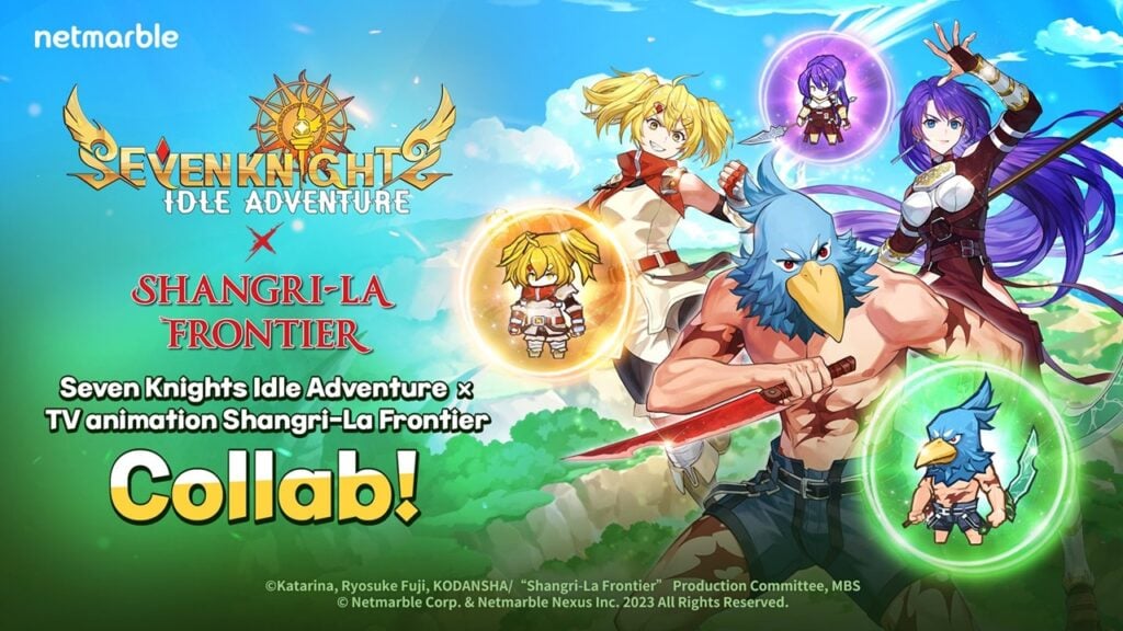 Sieben Ritter Idle Adventure X Shangri-La Frontier Crossover: Summe Legends!