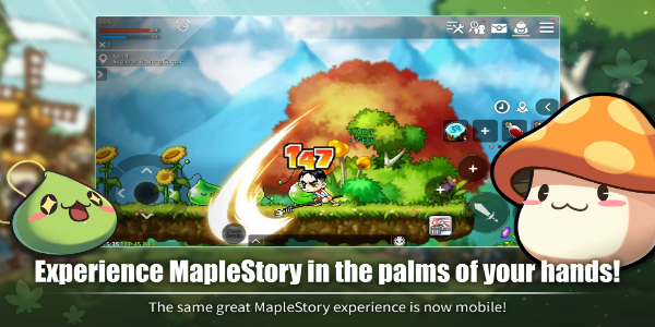 MapleStory M - Fantasy MMORPG Скриншот 1