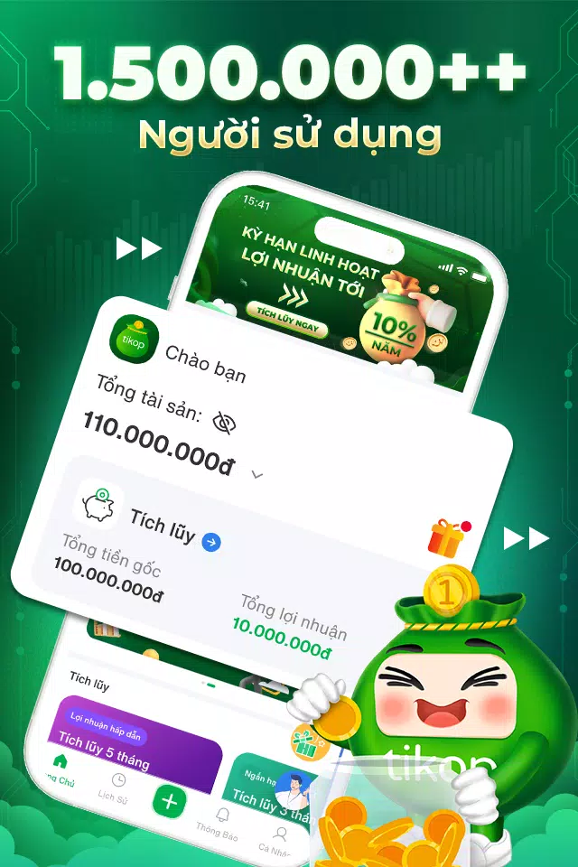 Tikop - Tích lũy và Đầu tư应用截图第0张
