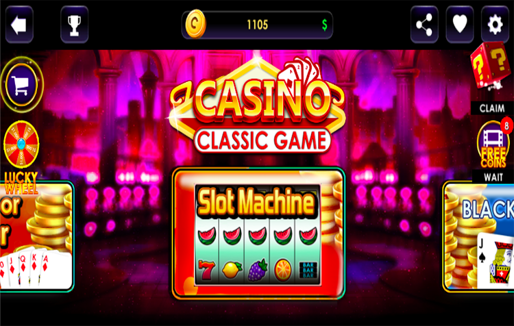 Classic Casino - Slot Machine Black Jack Schermafbeelding 0