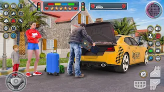 City Taxi Simulator Taxi games Ảnh chụp màn hình 3