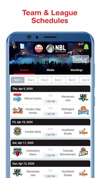Tribe: Live Sports Scores应用截图第2张